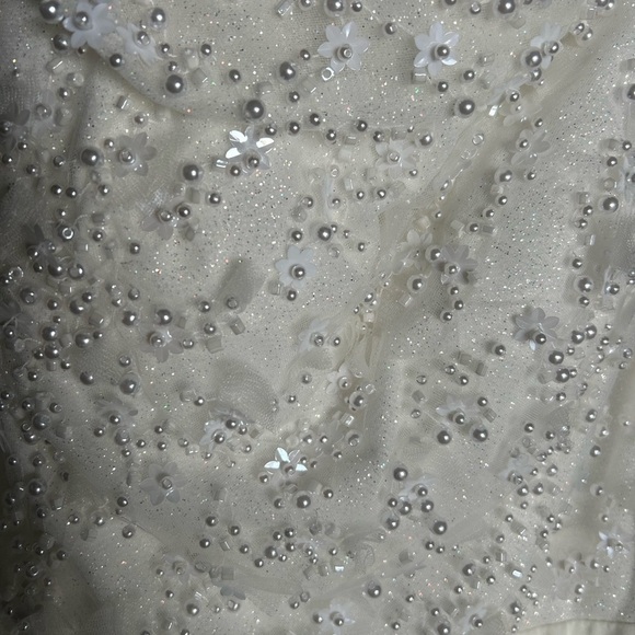 Mac Duggal 11264 NWT EMBELLISHED DROP SHOULDER COLUMN GOWN - Picture 6 of 7